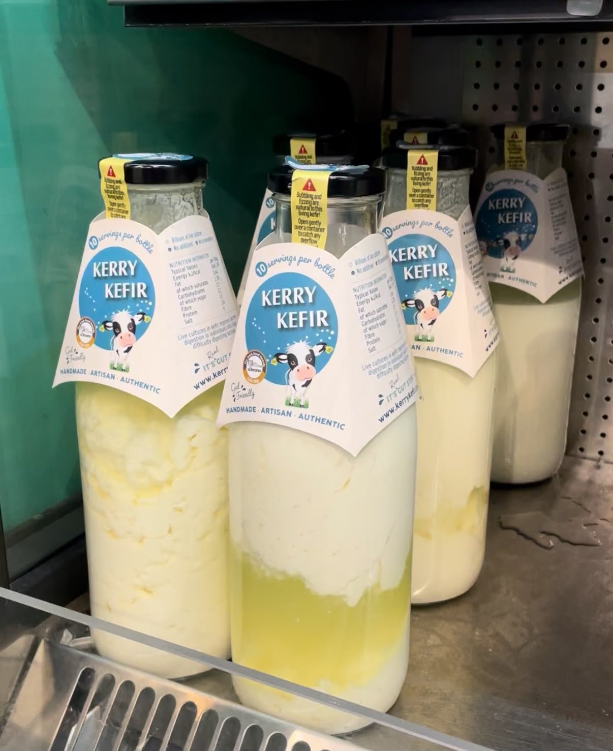 Kerry Kefir Grains contain bacteria and yeast hat may be probiotic in nature.
